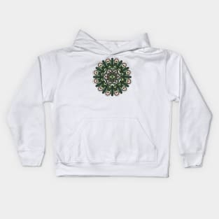 Watermelon Eye Mandala Kids Hoodie